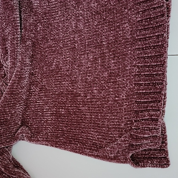 Orvis Chenille Pullover V-Neck Sweater/ L. CUT SIZE LABEL.CHECK THE MEASURE - Picture 9 of 11